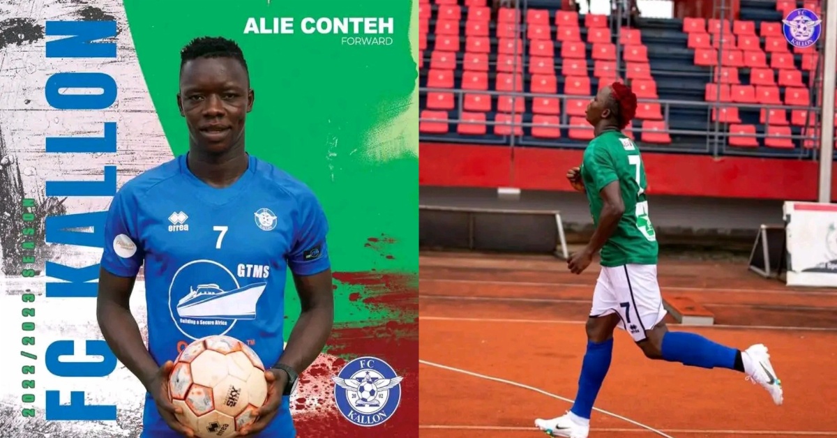 SLPL: FC Kallon’s Alie Conteh Wins Player of The Season Award