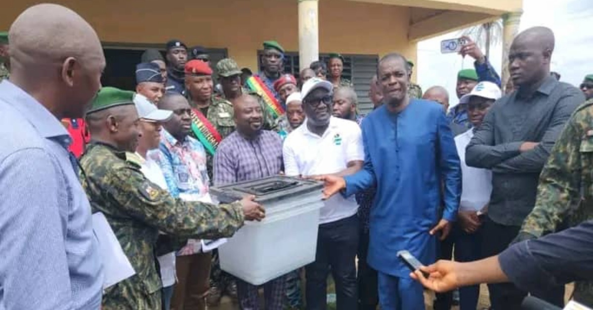 2023 Elections: ECSL Receives 11,000 Ballot Boxes From Guinea