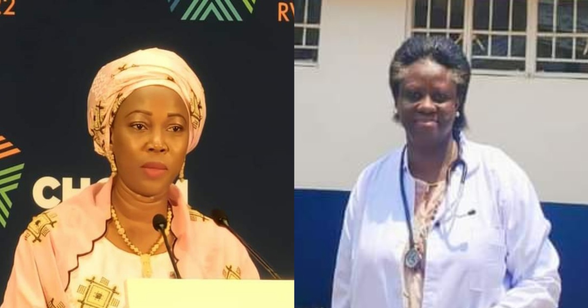 First Lady Fatima Bio Applauds Dr. Sylvia Blyden’s Remarkable Return to Medicine