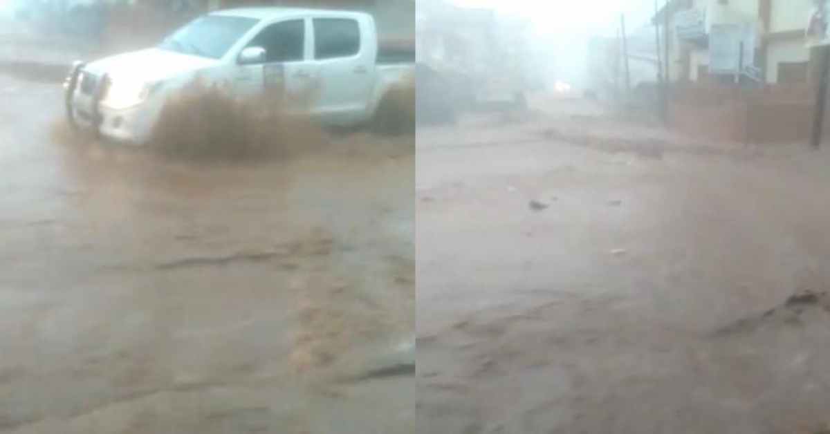 Flooding in Parts of Freetown After Heavy Downpour