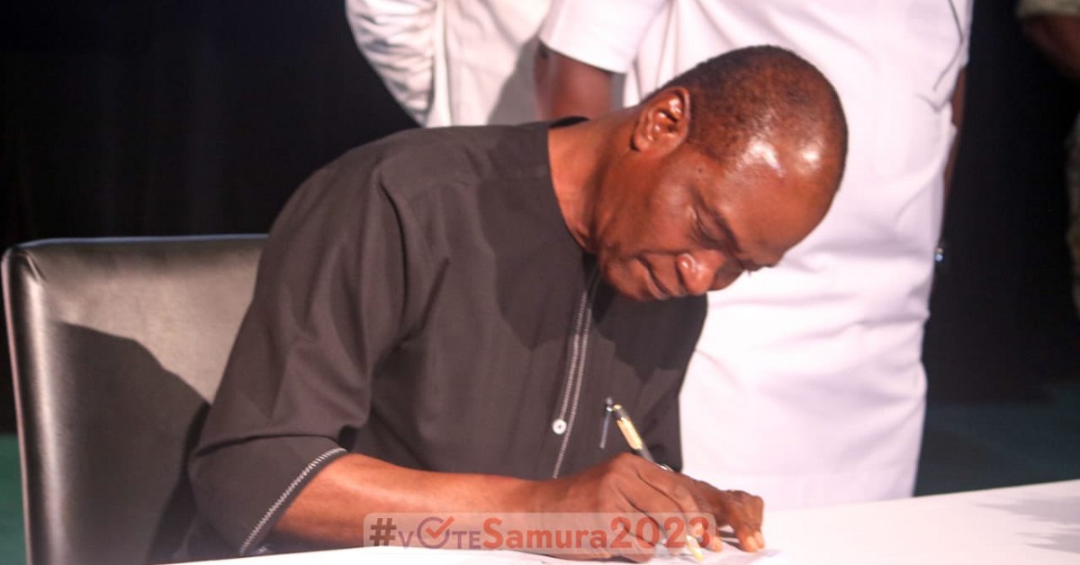 Samura Kamara Expresses Gratitude to Commonweath, Others Over Election Peace Pledge