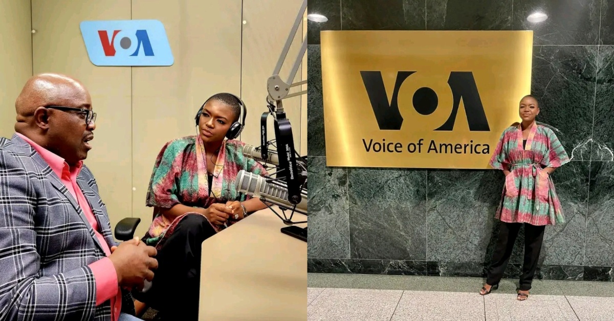 Voice of America Hosts Sierra Leonean Model, Hawawa, in Washington