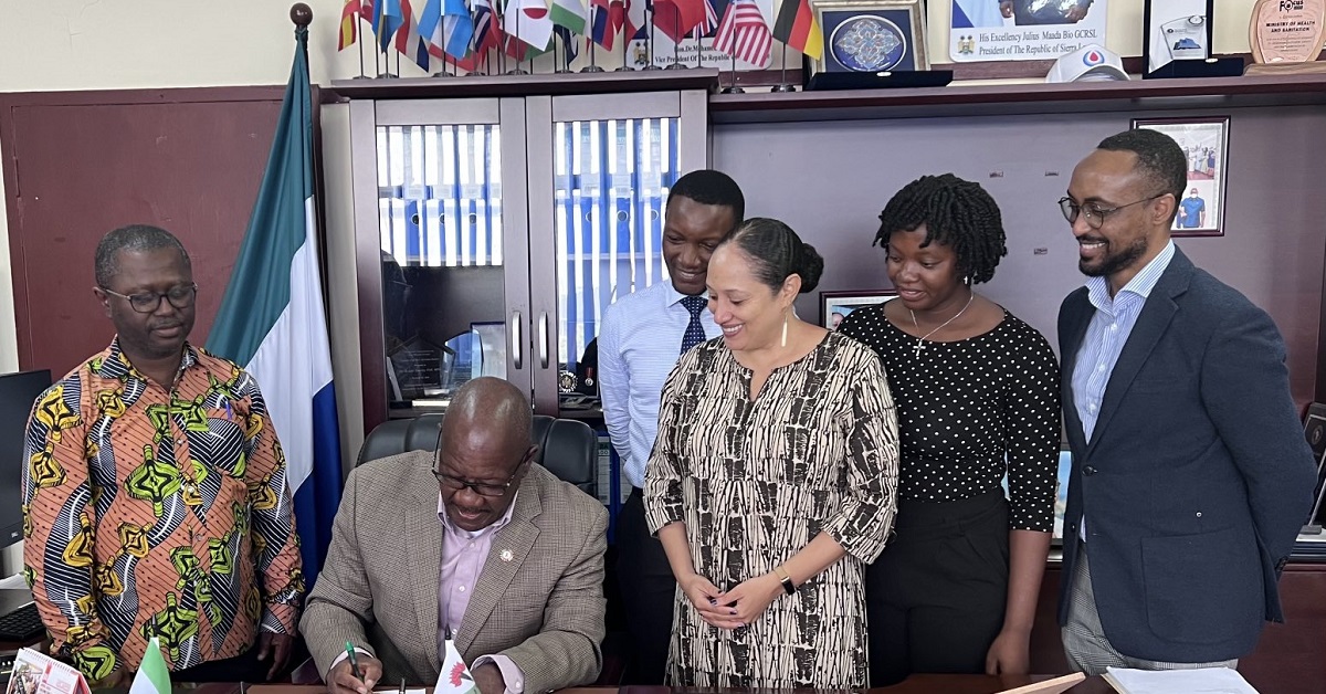Health Minister Signs 2030 Family Planning Commitment