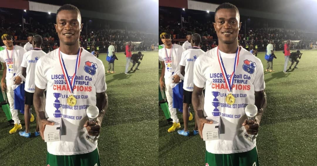 Sierra Leone’s Ishmael Dumbuya Nets Brace For Liberian Team to Win Orange Cup