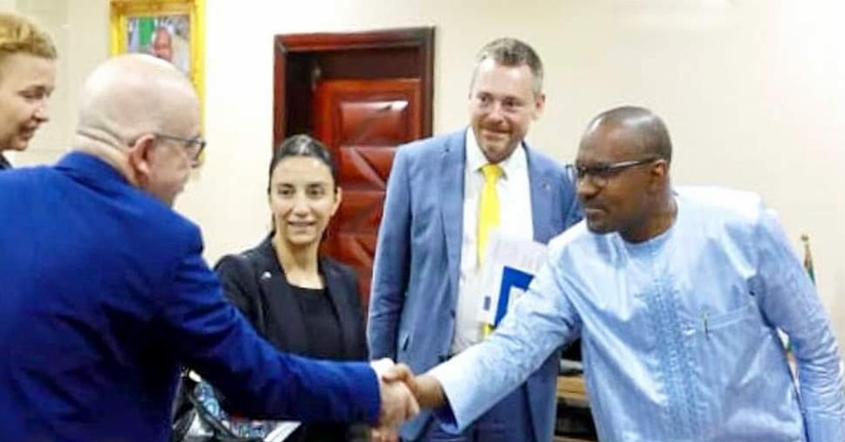 2023 Elections: Vice President Juldeh Jalloh Meets With EU Election Observer Mission Chief