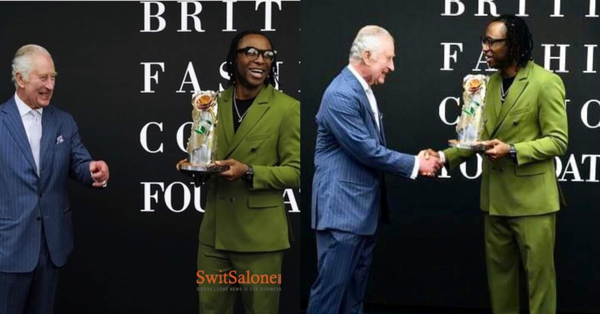 Sierra Leone Fashion Designer Makes History as First African Recipient of Queen Elizabeth Award For British Design