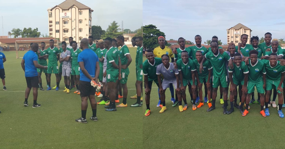 Leone Stars Commence Training Ahead of Nigeria Clash