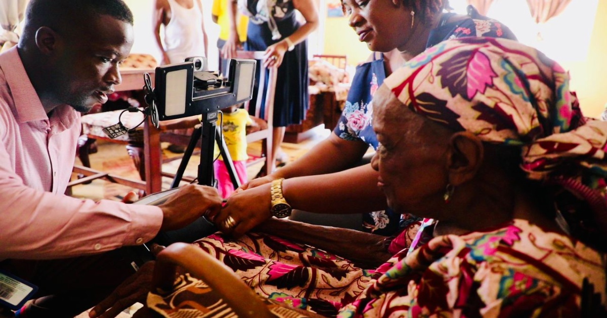 NCRA Registers 104-Year-Old Sierra Leonean Woman