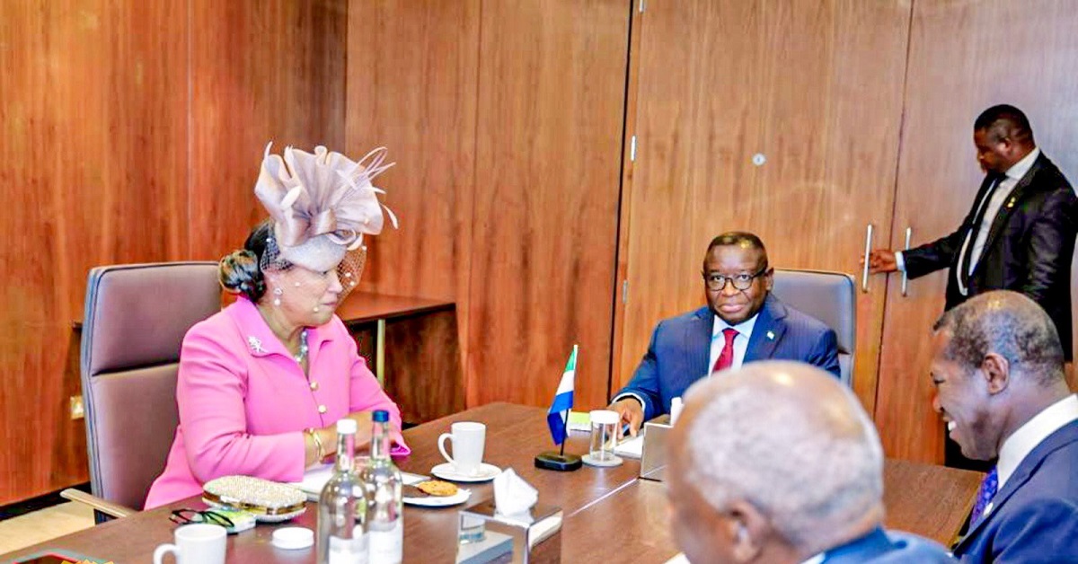 President Bio Engages Commonwealth Sec General, Commits to Free And Fair Elections