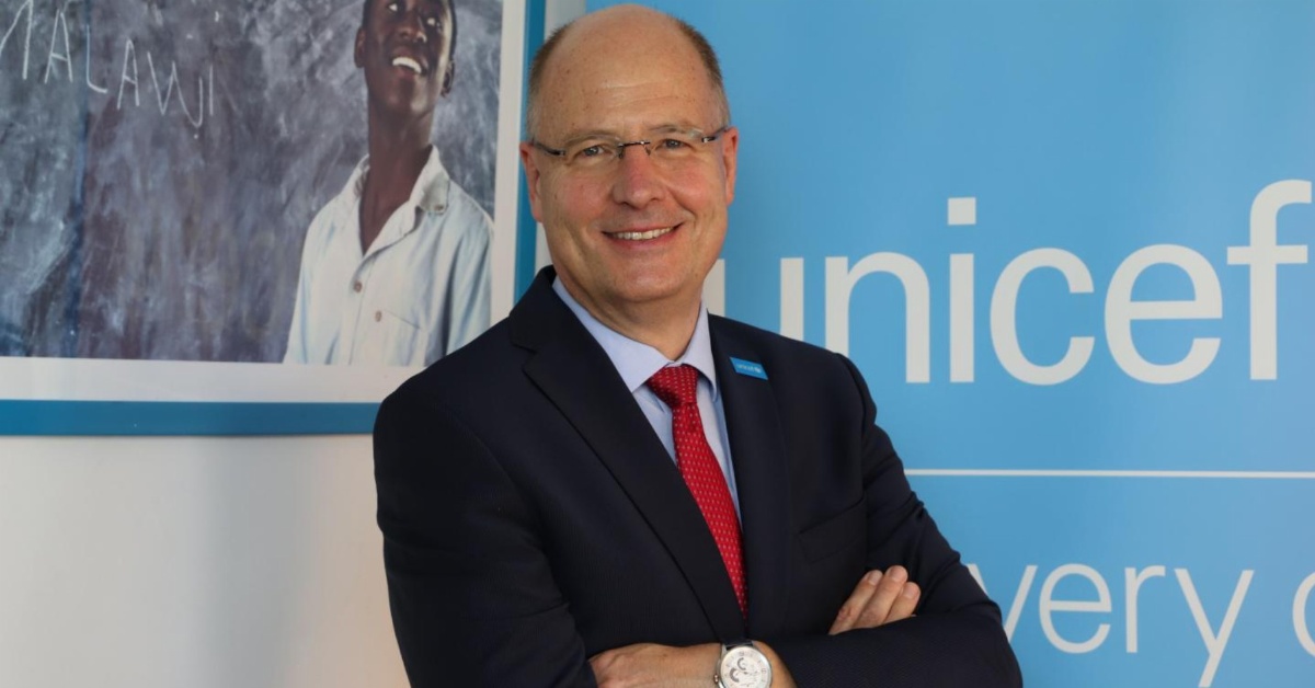UNICEF Appoints Rudolf Schwenk as New Representative to Sierra Leone