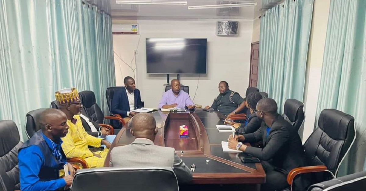 SLFA Receives Two Senior Officials From The West Africa Football Union