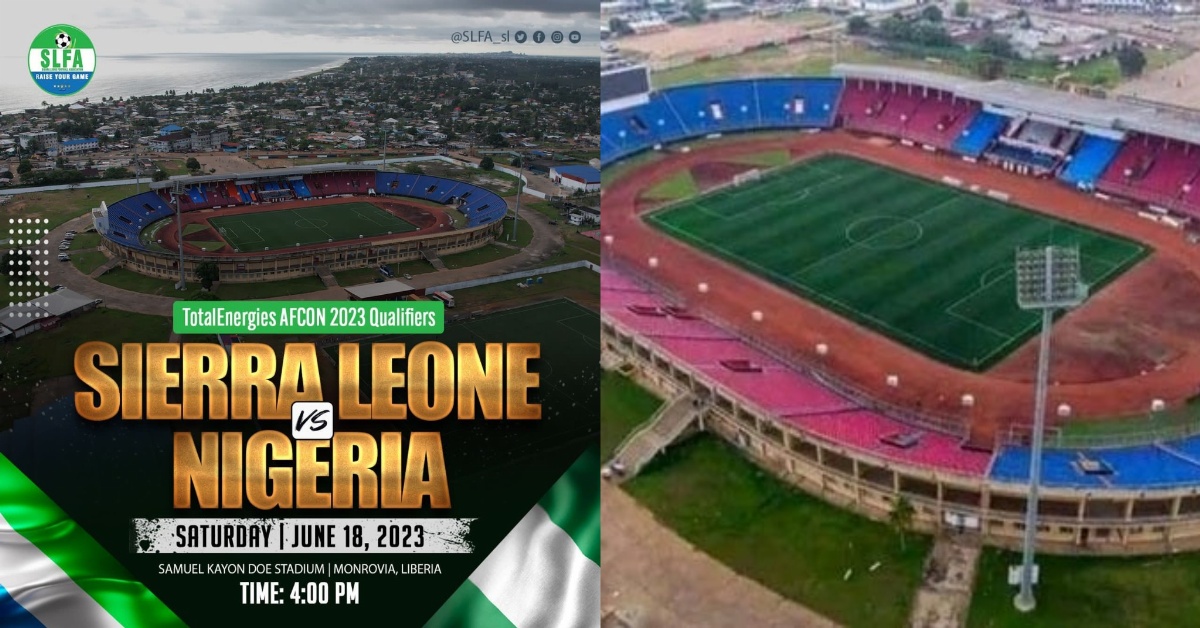 CAF Approves SKD Sports Complex as Host Venue for Sierra Leone vs Nigeria AFCON 2023 Qualifying Match