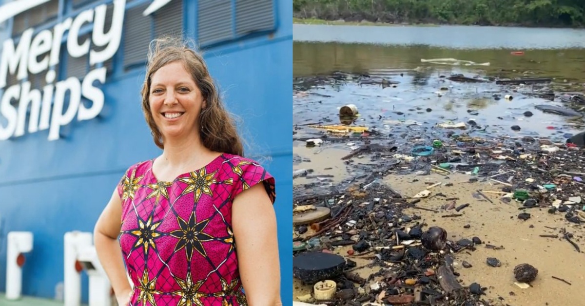 MercyShips Country Director Raises Concern Over Growing Plastic Waste Crisis Along Sierra Leone’s Shores