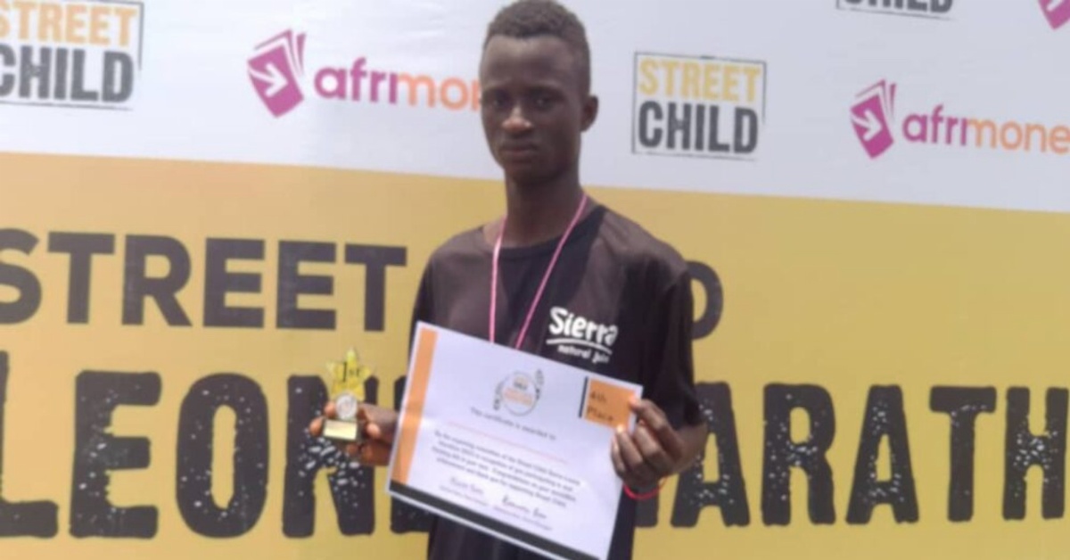 16-Year-Old Wins Street Child Marathon