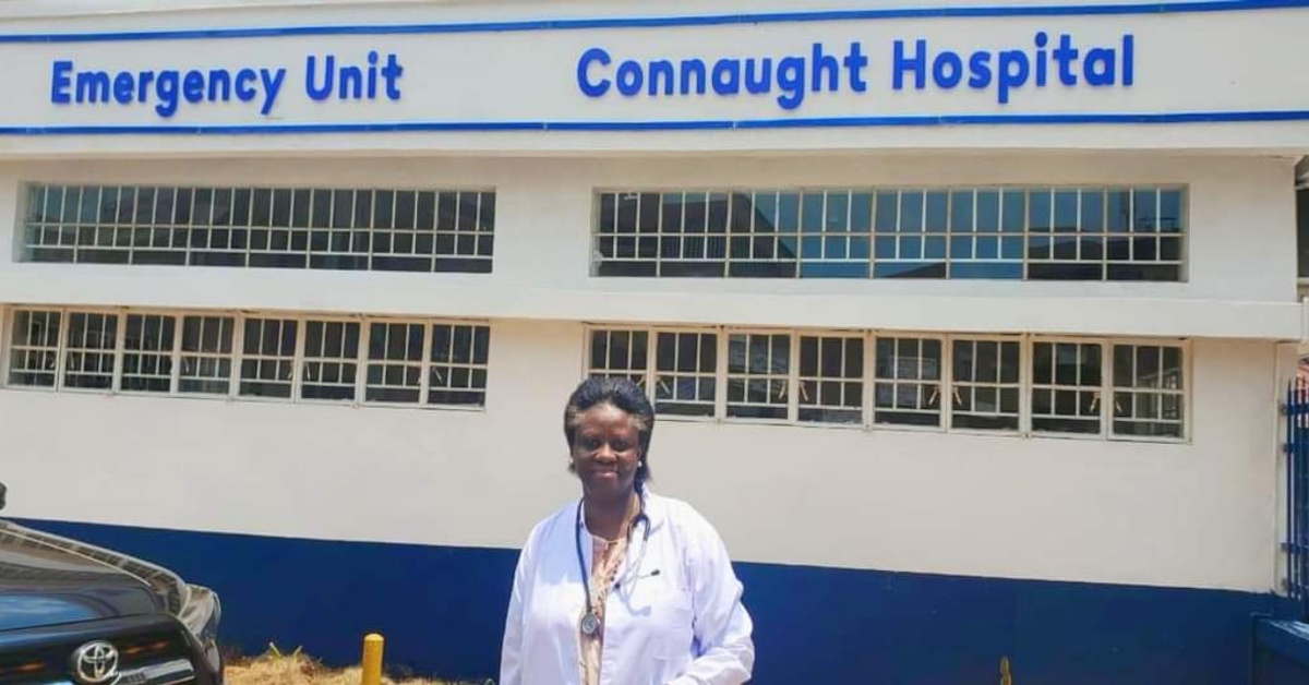 Sylvia Blyden Begins Work as Medical Doctor at Connaught Hospital