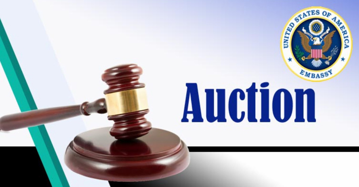 US Embassy to Hold Sealed Bid Auction For Various Items