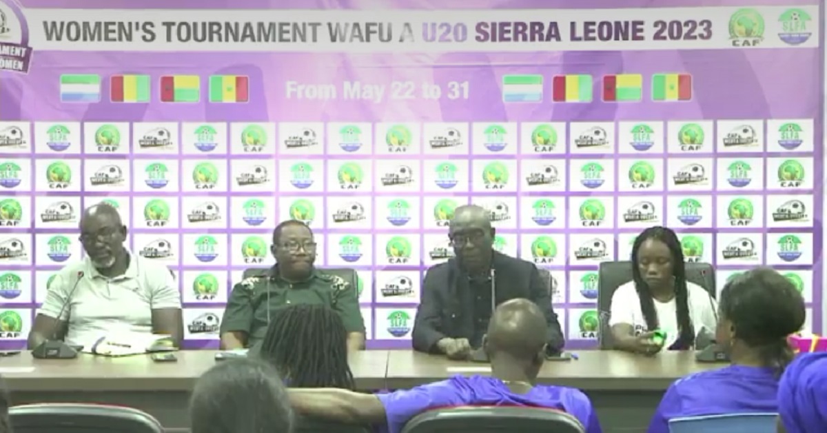 WAFU/UOFA U20 Tournament: Sierra Leone to Face Guinea