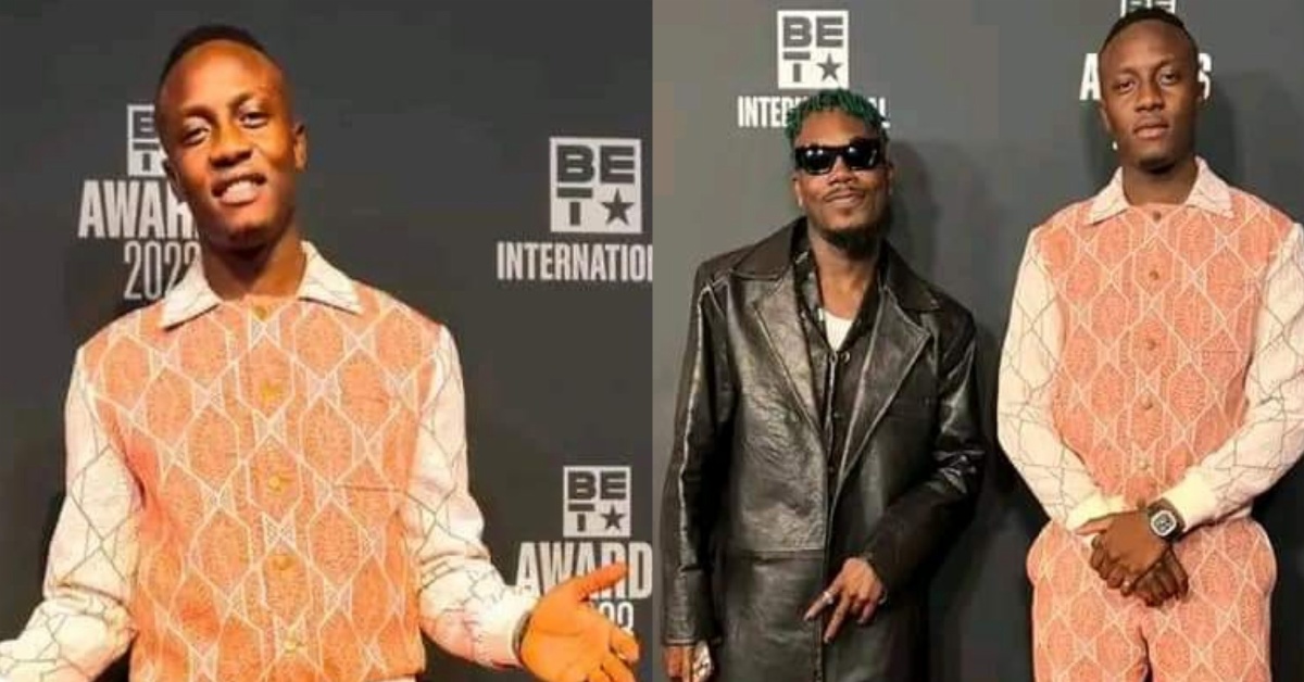 Drizilik Spotted at The BET Awards Red Carpet