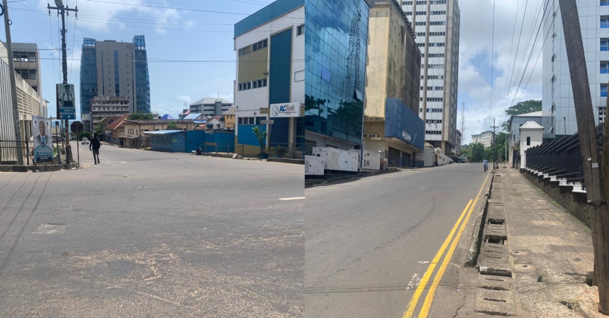 Sierra Leone 2023 Elections: Central Freetown in Photos on Polling Day