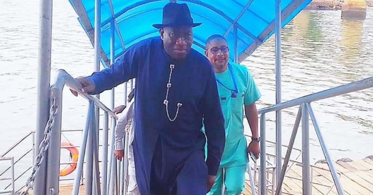 Former Nigerian President Goodluck Jonathan Arrives in Sierra Leone Ahead of Election Monitoring Mission