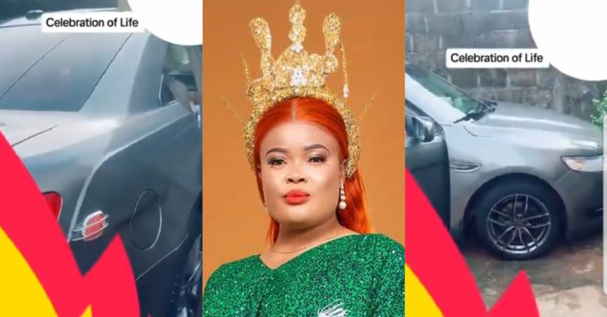 Hawa Ex-Tombo Gifts Herself a Car as Birthday Gift