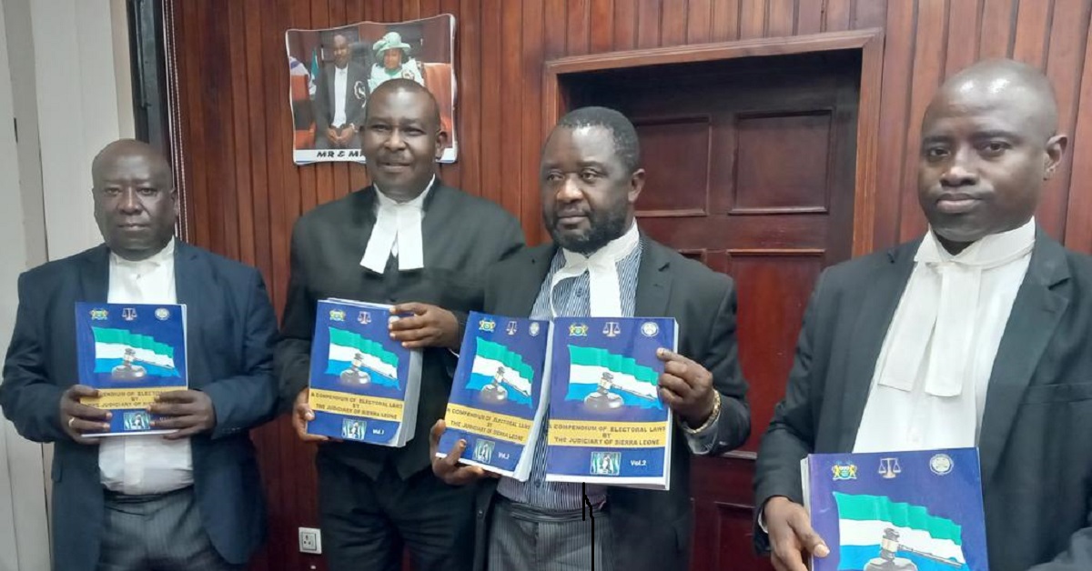 2023 Elections: Judiciary of Sierra Leone Launches the Compendium of Electoral Laws