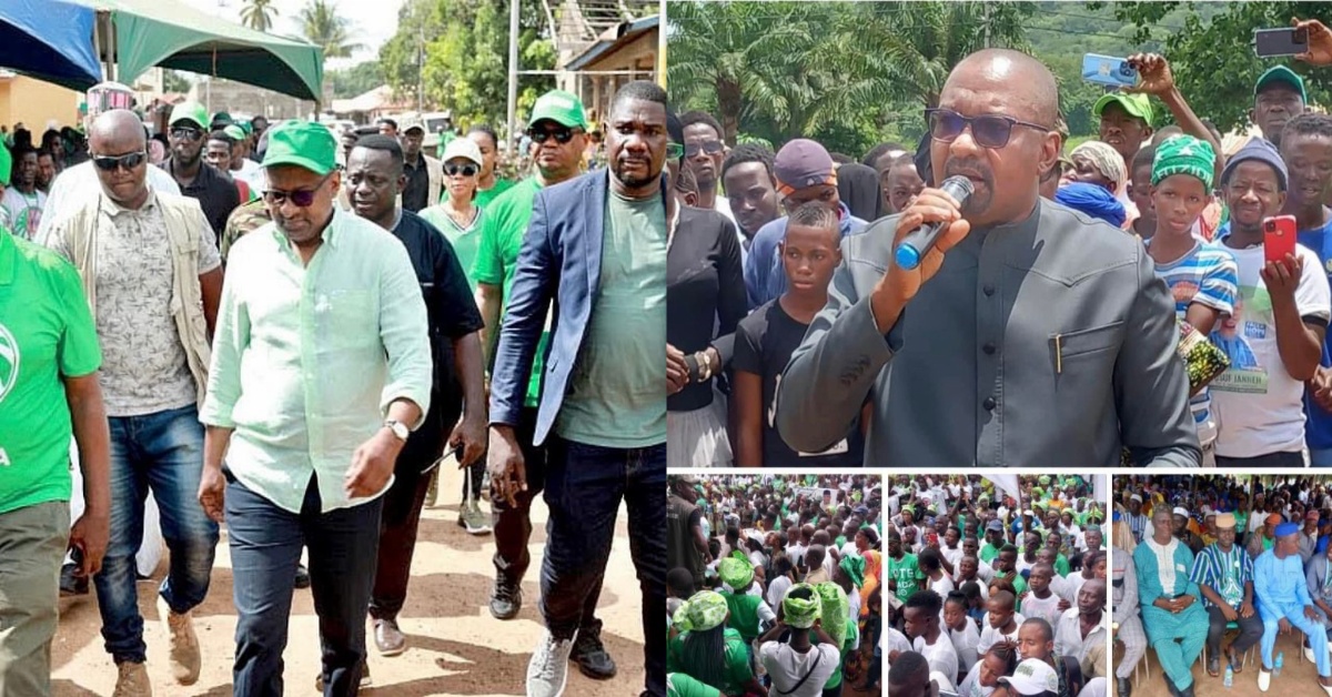 2023 Elections: VP Juldeh Jalloh Woos Supporters in Koinadugu