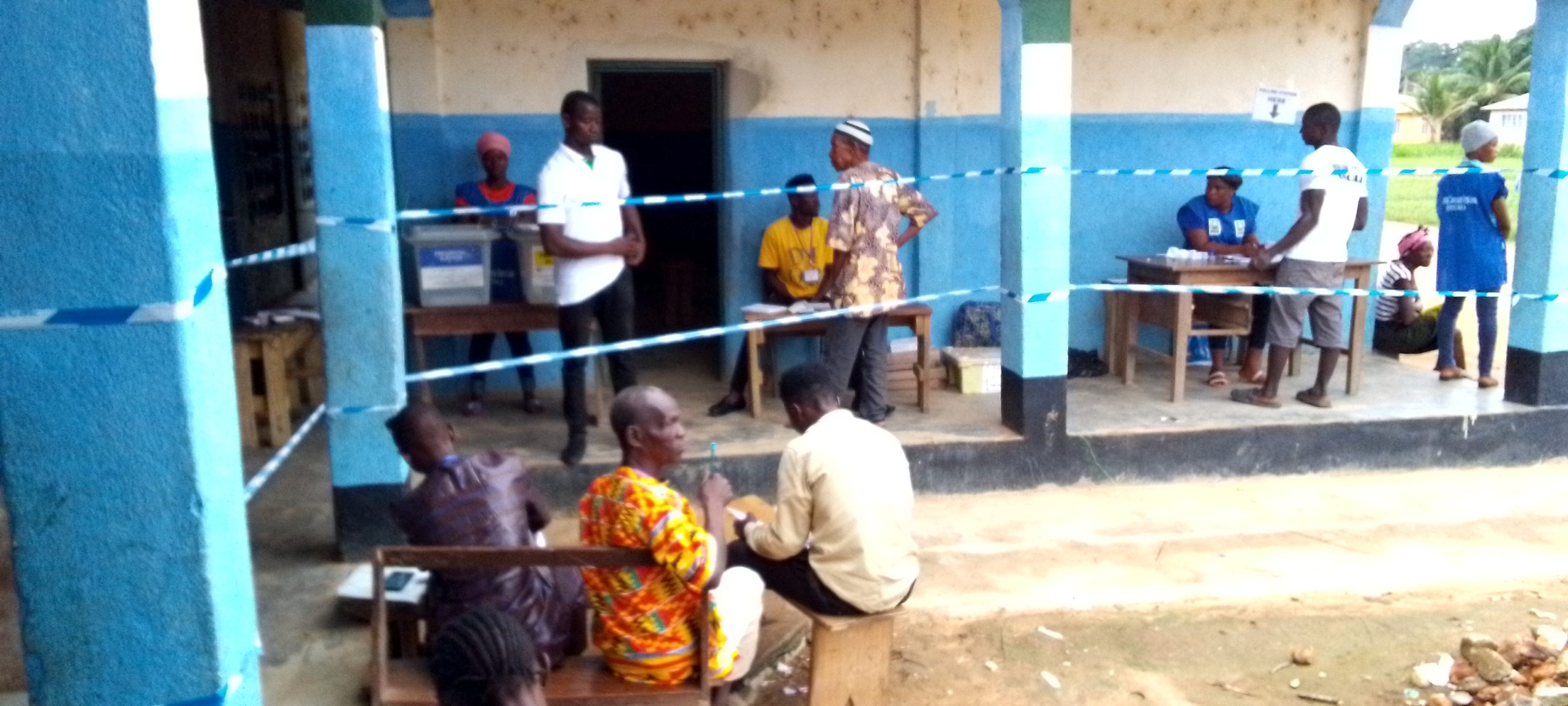 Kailahun District: Voting Begins at Tanninehun Village