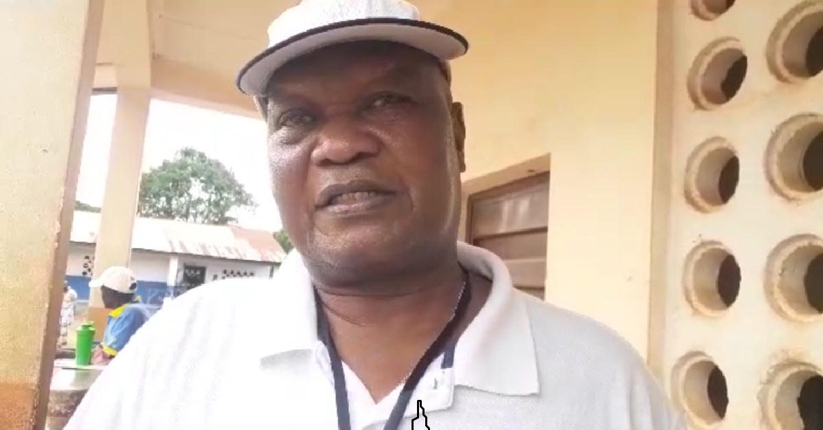 #SierraLeoneDecides2023: Minister of State East Casts His Vote in Kono