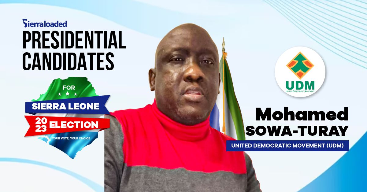2023 Elections: UDM Presidential Candidate Promises No Tax on Imported Food if Elected