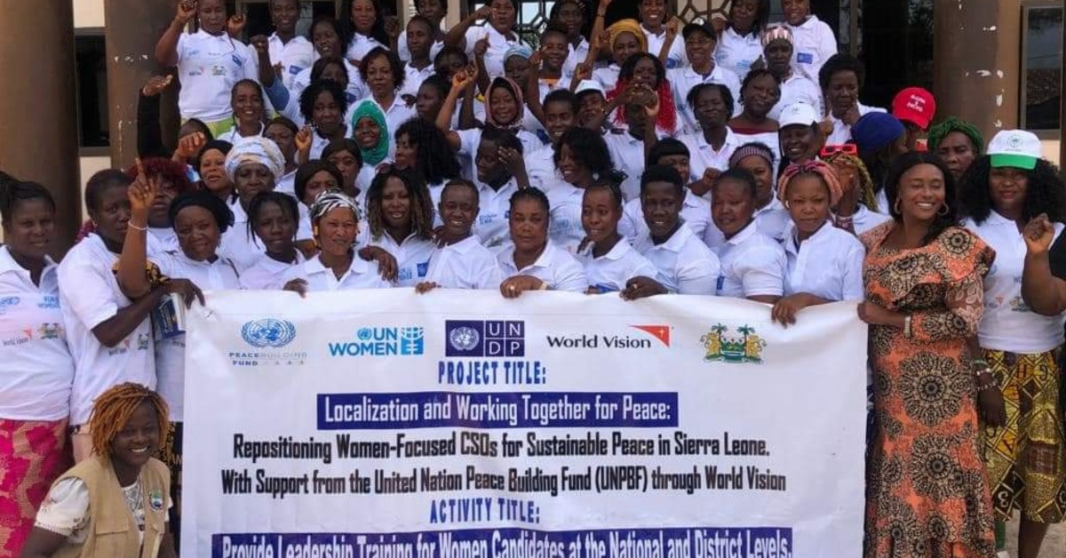 2023 Elections: WOFHRAD Empowers Female Candidates in Bombali District