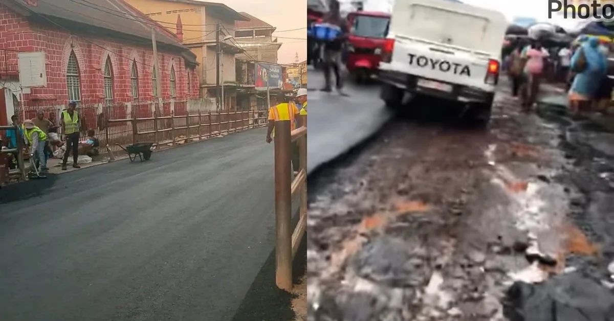 Heavy Rain Destroys Newly Re-constructed Abacha Street