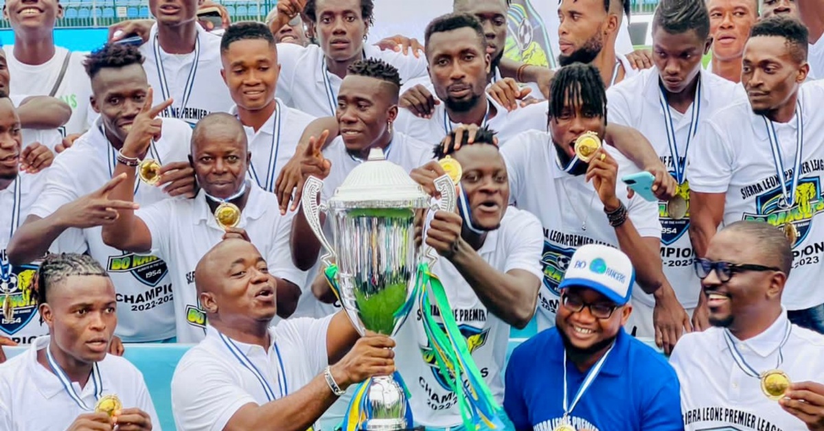 Bo Rangers Lift Sierra Leone Premier League Trophy