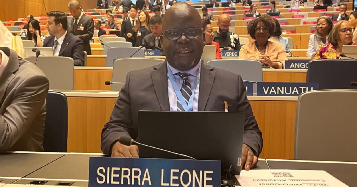 Edward Kawa Delivers Sierra Leone’s Government Statement at WIPO General Assembly