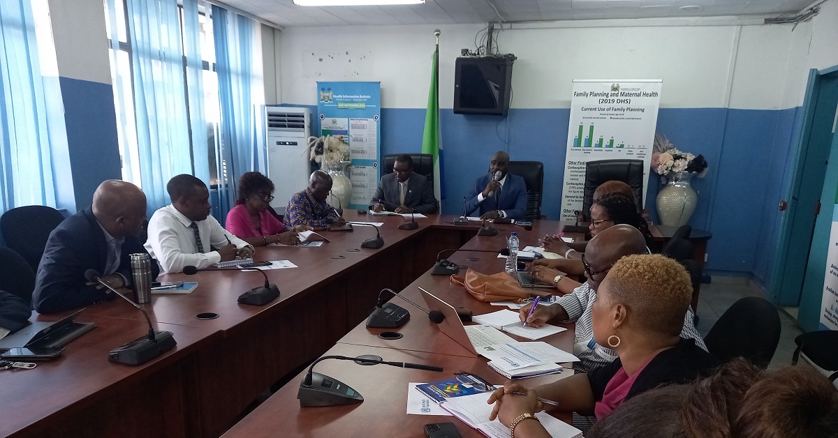 Ministry of Health Collaborates With WHO to Boost Health Sector in Sierra Leone