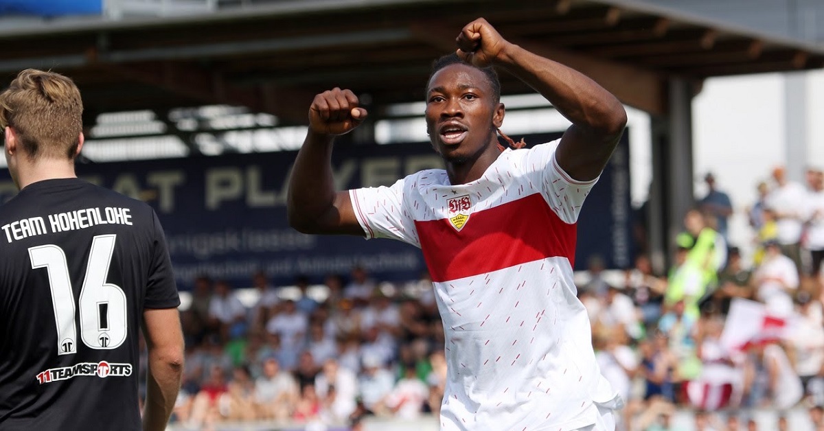 Sierra Leone’s Native Mohamed Sankoh Nets Brace For VfB Stuttgart