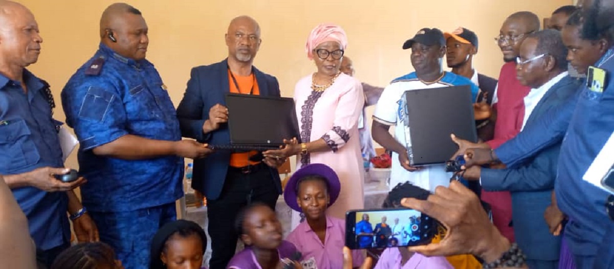 Orange SL Donates 5 Desktop Computers to Rogbaneh Secondary School
