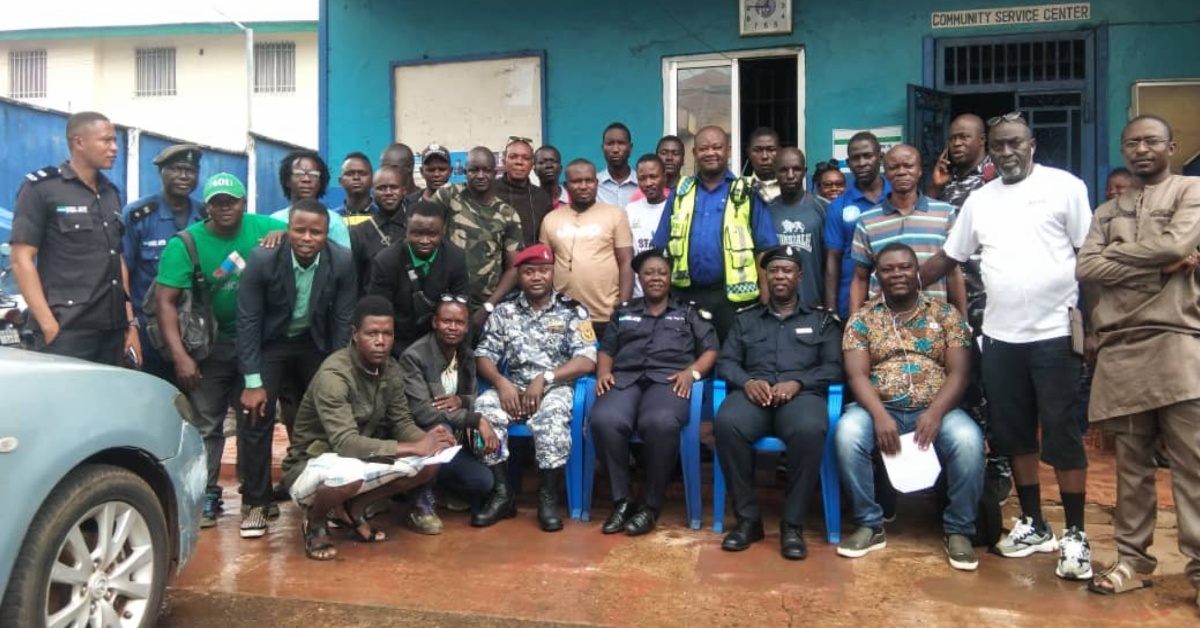 Regional Police Commander Engages Motorbike Riders on Security Issues