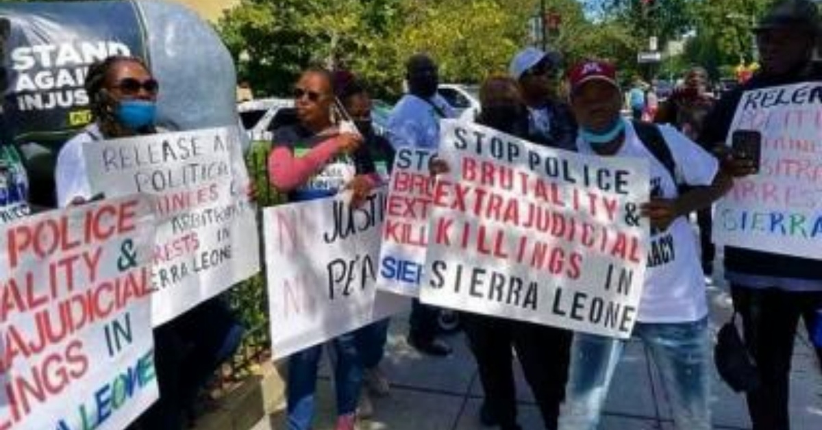 Sierra Leoneans in the USA to Stage Protest Against Alleged Illegitimate Government