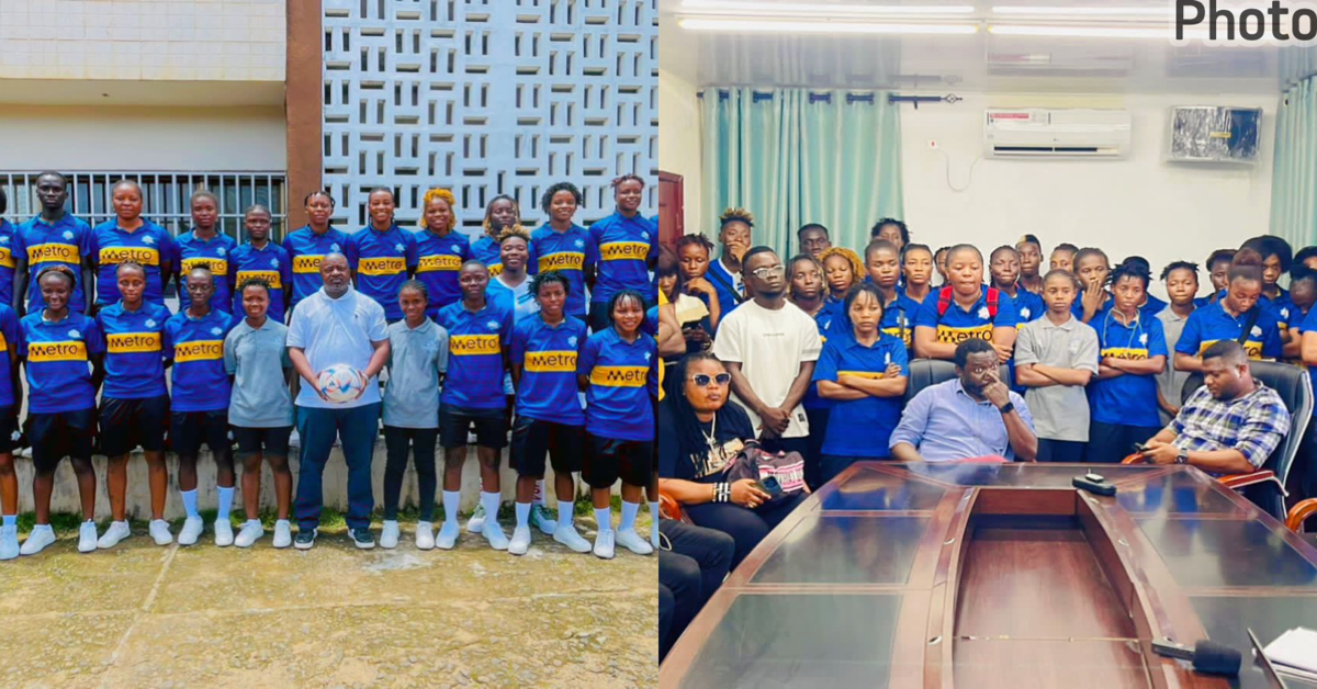 SLFA President Commits $5000 to Mogbwemo Queens Ahead of CAF Women’s Champions League Qualifiers
