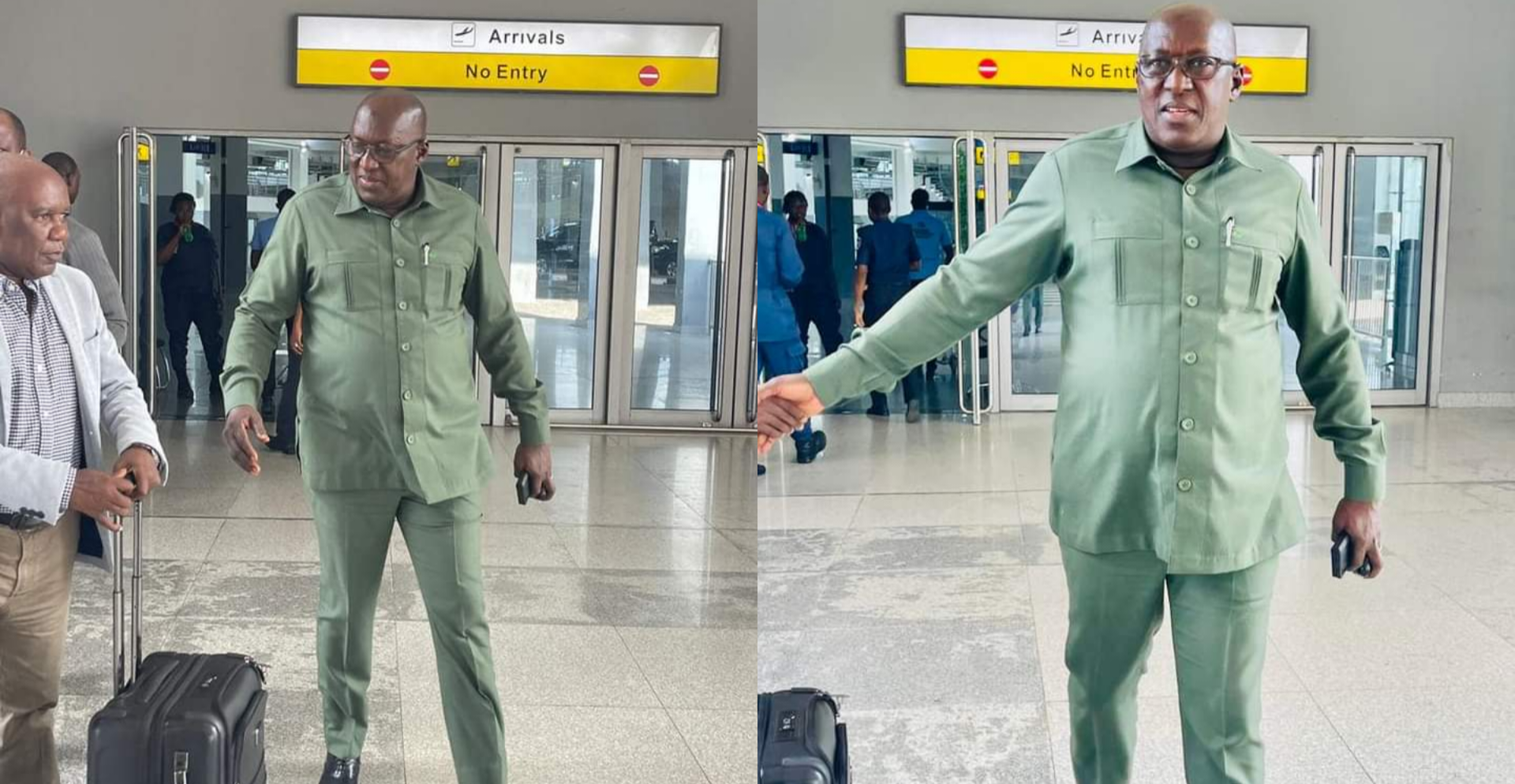 Dr. Sidie Mohamed Tunis Arrives in Abuja for Parliamentary Engagements