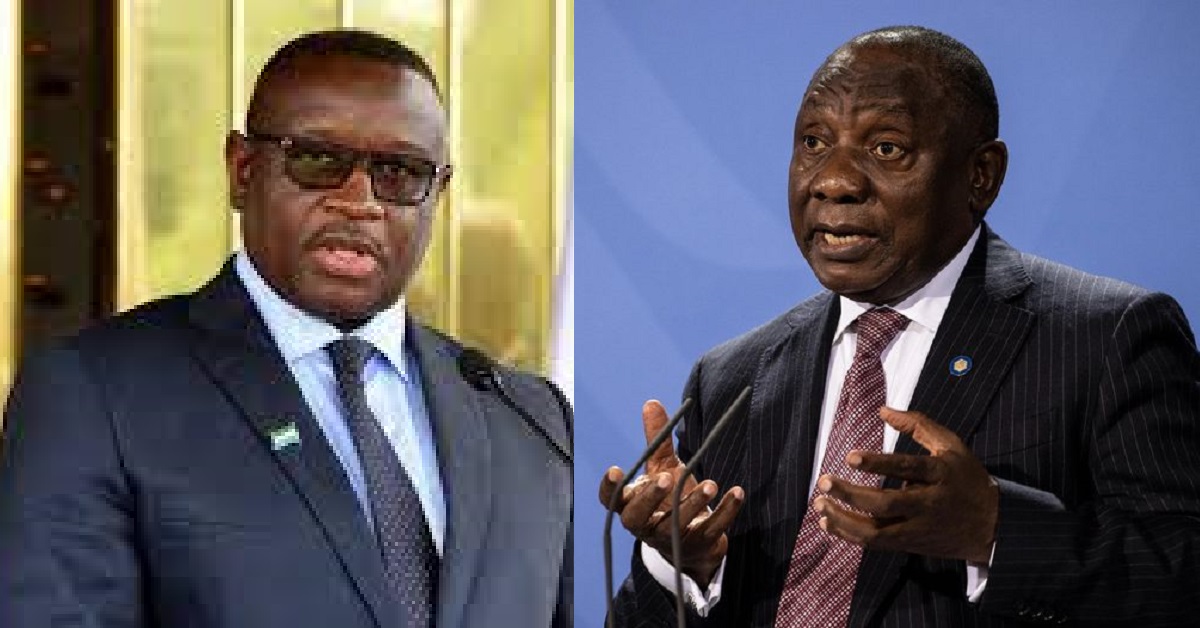 South African President Congratulates President Bio on Re-Election