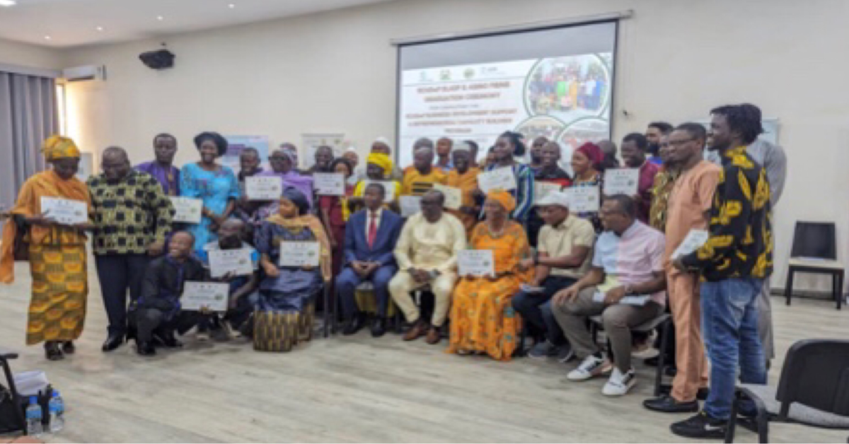 Ministry of Agriculture And AIDE Sierra Leone Recognize Farmers’ Accomplishments Under SCADeP
