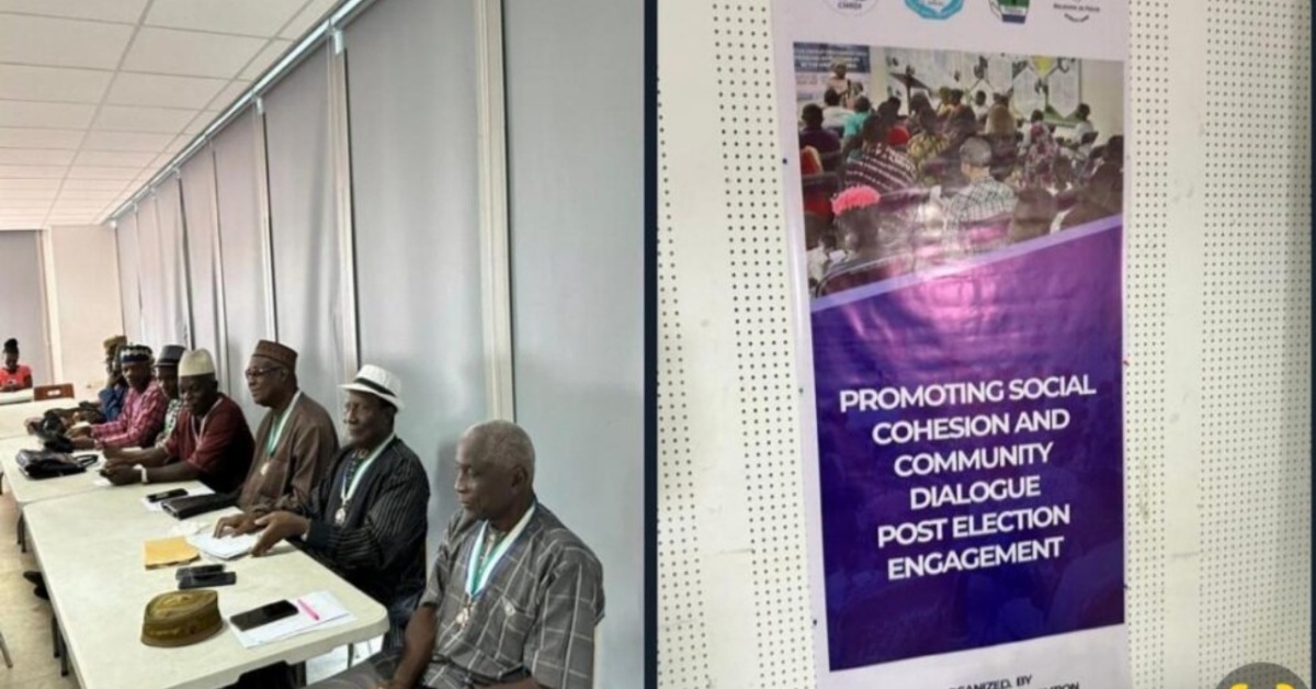 CHRDI And ECPMG Host Dialogue on Social Cohesion And Community Engagement Post-Election