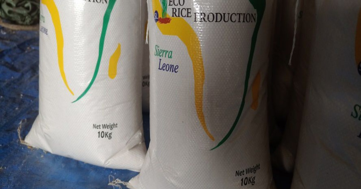 Former Minister’s Locally Produced Rice Hits Kenema Market