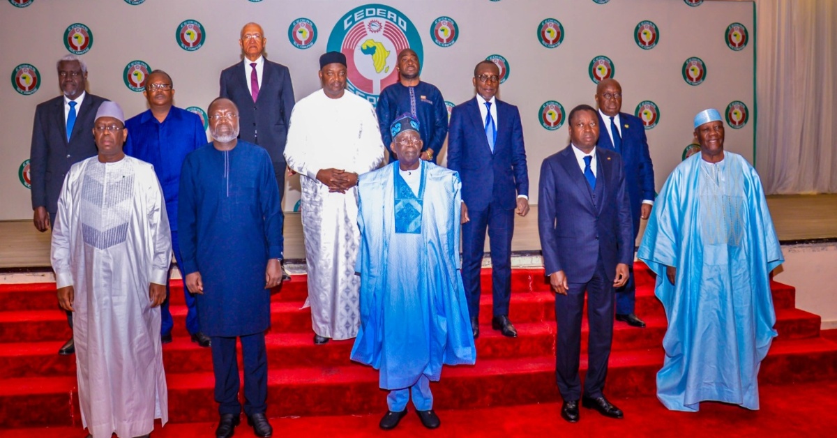 ECOWAS Leaders Convene Extraordinary Summit in Abuja to Address Political Situation in Niger