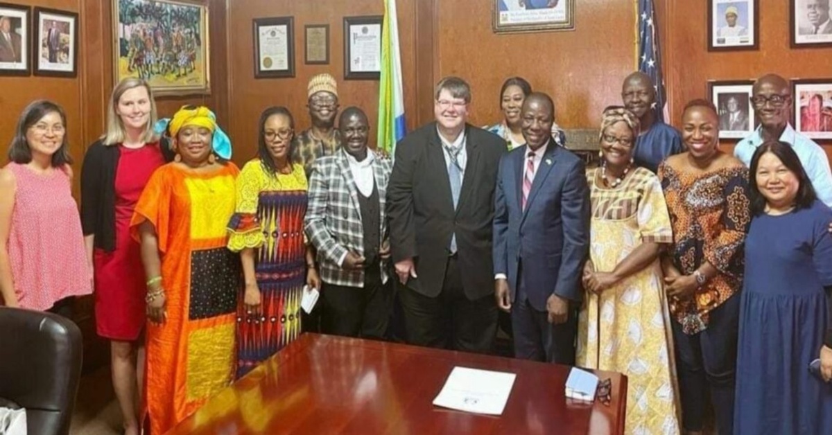 New US Ambassador to Sierra Leone Meets With Embassy Staff