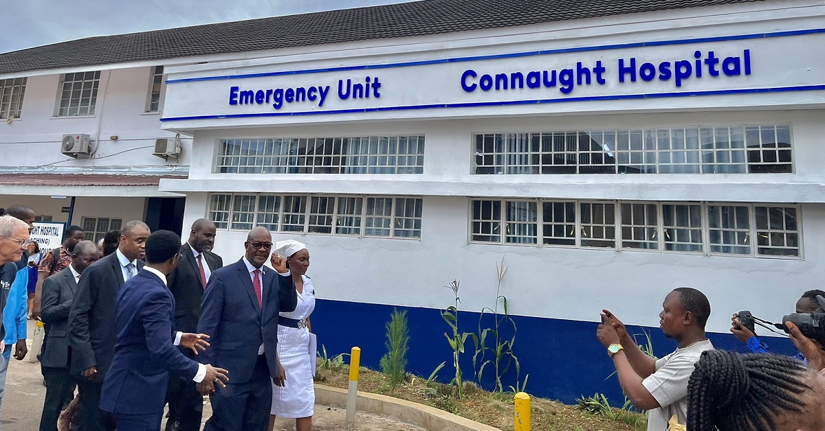 MOHS Hands Over Two Rehabilitated Units to Connaught Hospital Management