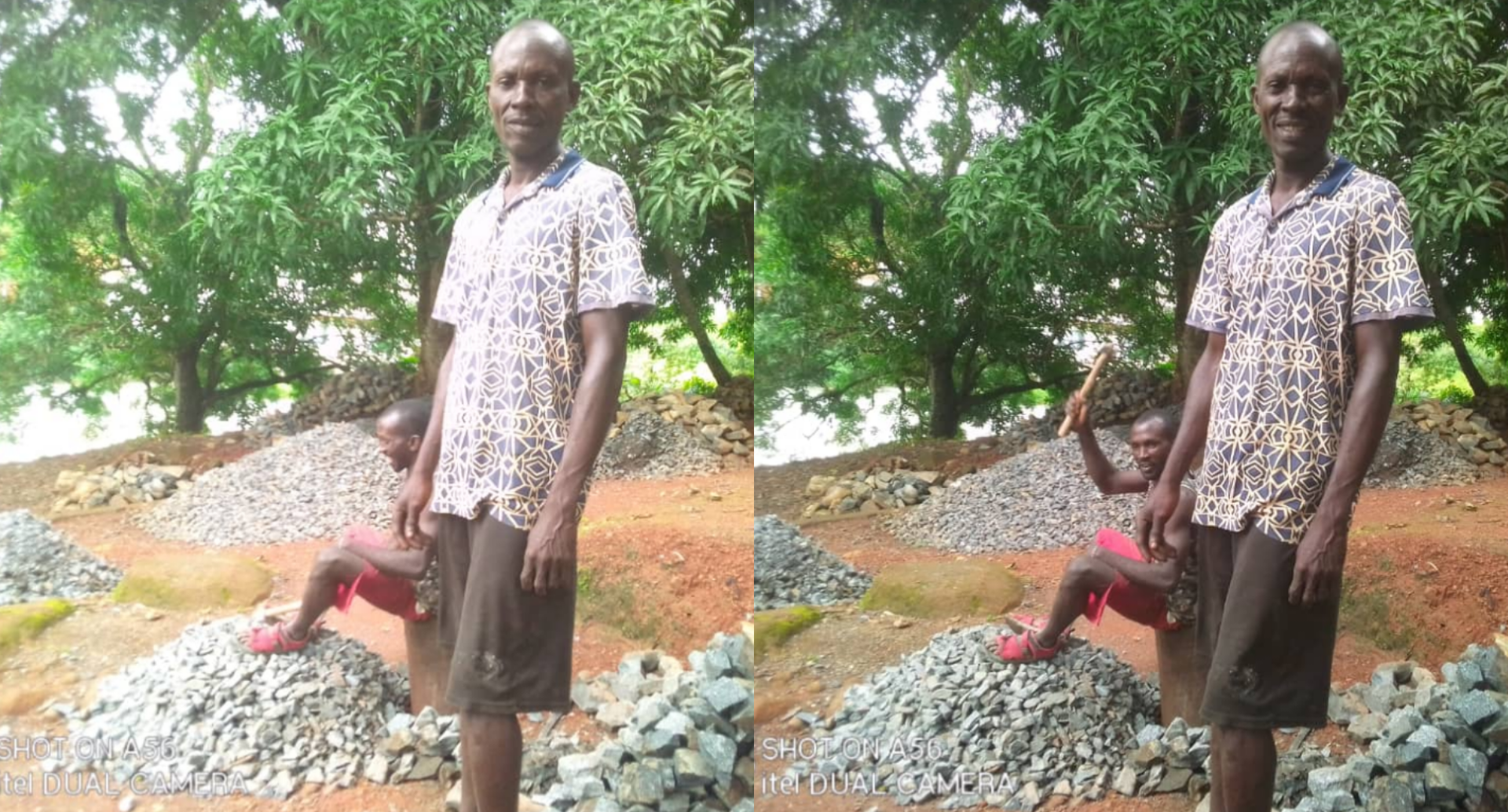 Maforkie Stone Miners Lament Challenges in Their Work Place