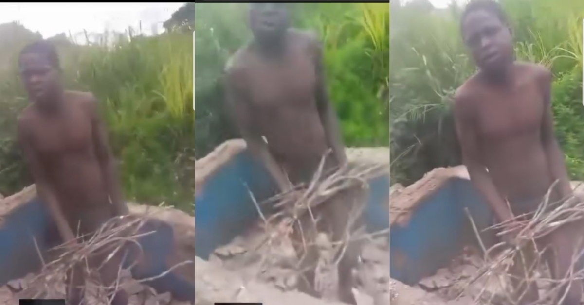 Man Allegedly Caught Digging Grave in Freetown